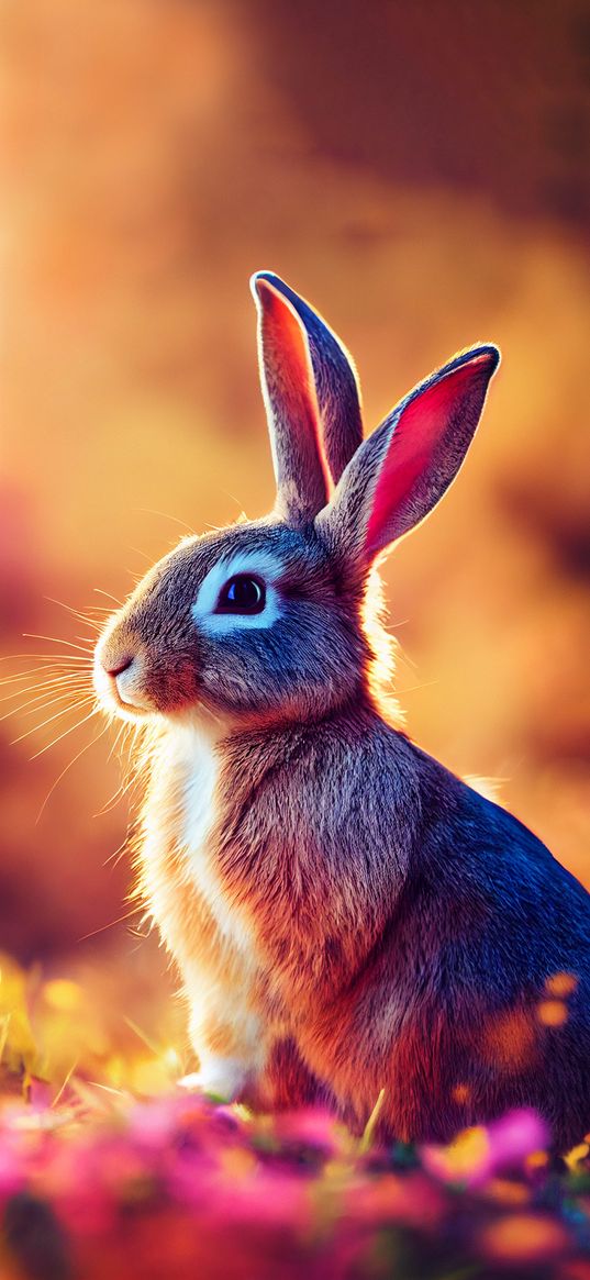 hare, animals, ears, fluffy, cute