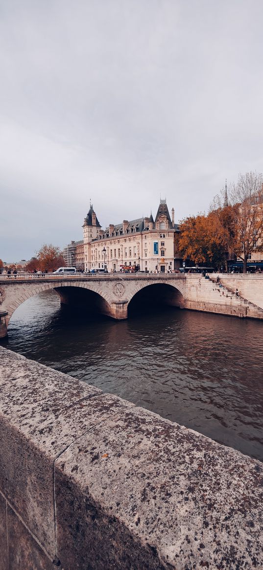 paris, seine, river, bridge