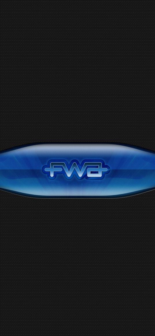 fwa, black, blue, abstract