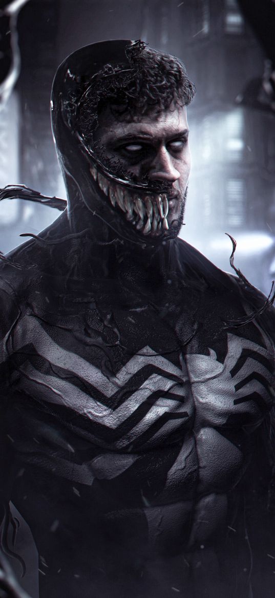 venom, guy, marvel, film, comic, black