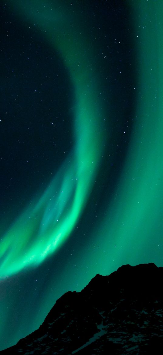 northern lights, night, night sky, phenomenon