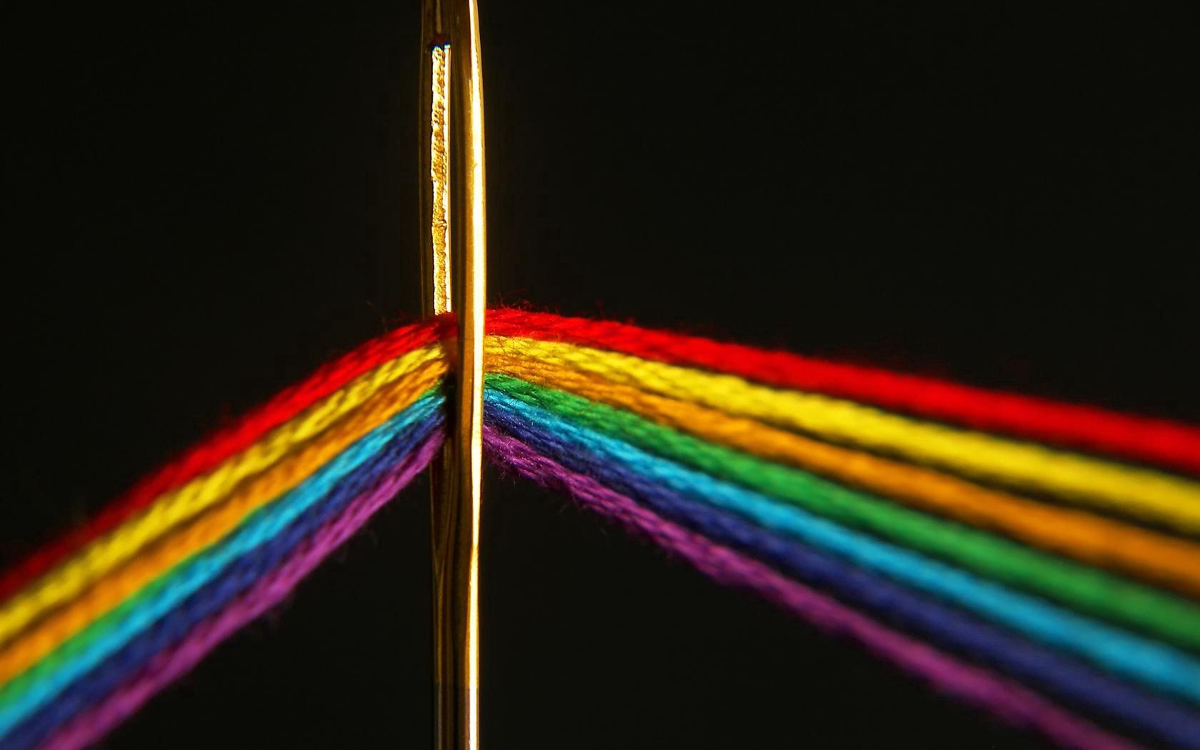 needle, thread, color, spectrum