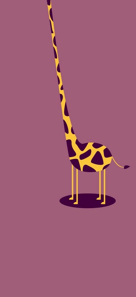 giraffe, neck, torso, headless