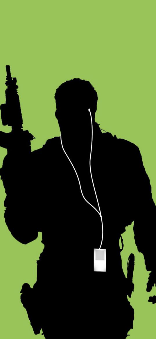 ipod, call of duty, modern warfare 3, soldiers