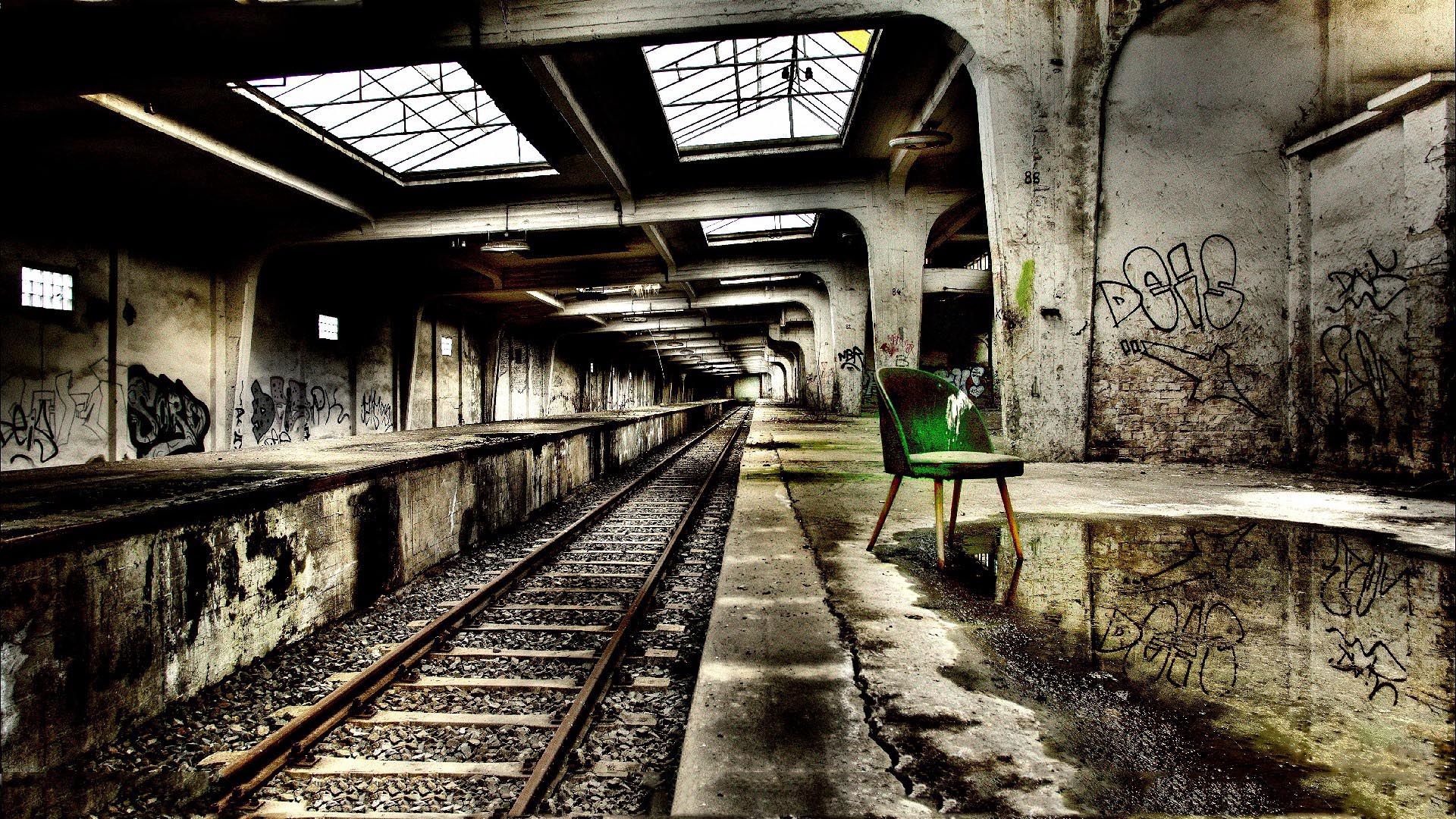 metro, creativity, mood, stools, green, railroad