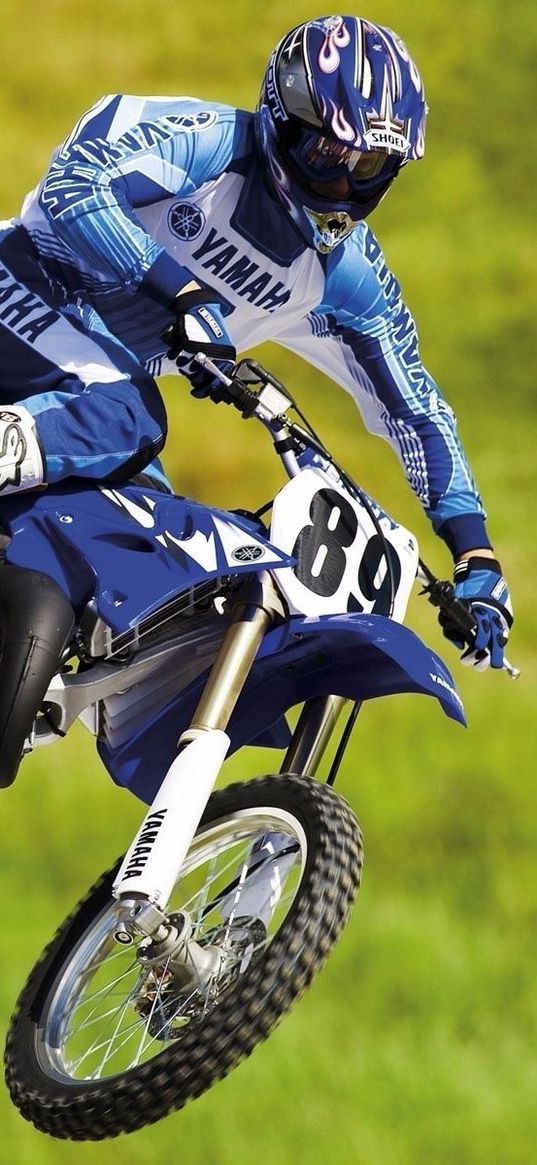 yamaha, motorcycle, moto, cross, rider, speed, jump