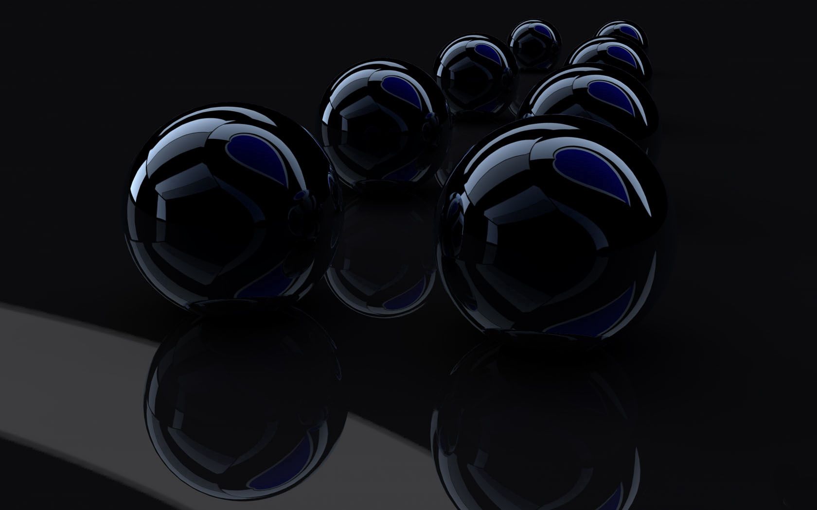 rendering, render, black, reflection