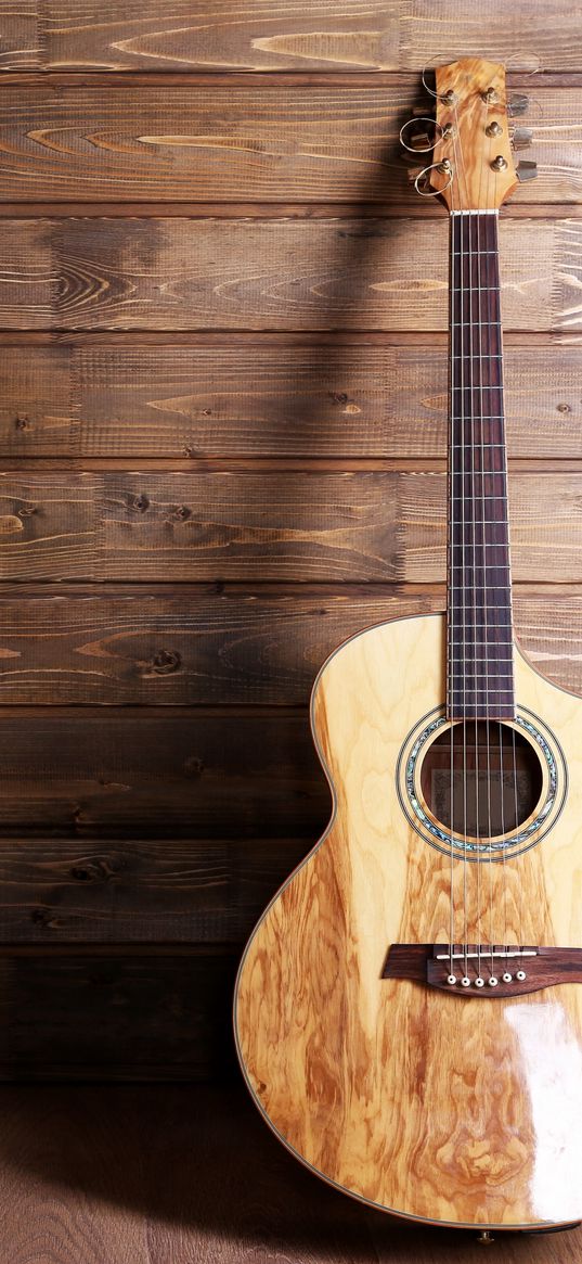 guitar, acoustics, instrument, music, wood