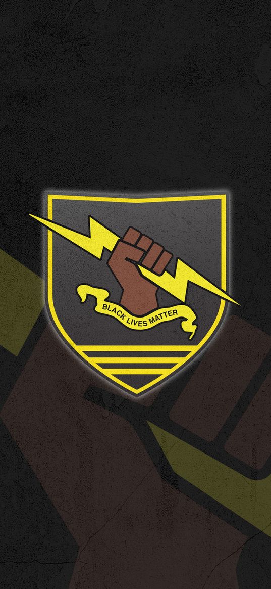 destiny 2, emblem, fist, lightning, blm, yellow