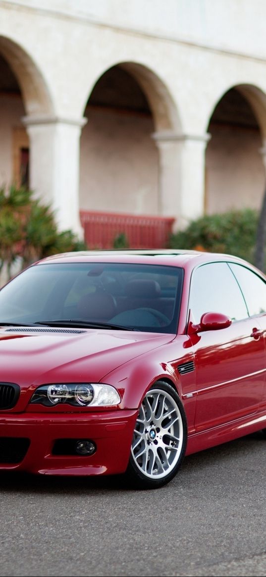 building, coupe, red, e46, bmw, m3