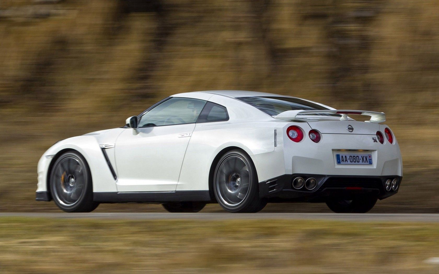 japan, mountains, fall, speed, nissan