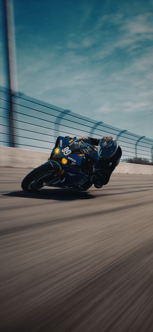 yamaha r1, superbike, motorcycle, racer, speed