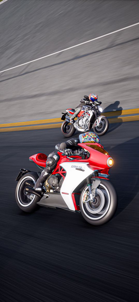 bike, racing, motorcycles, track, speed