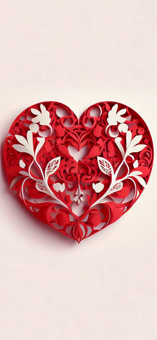 heart, love, holiday, amour, red, couple, valentine