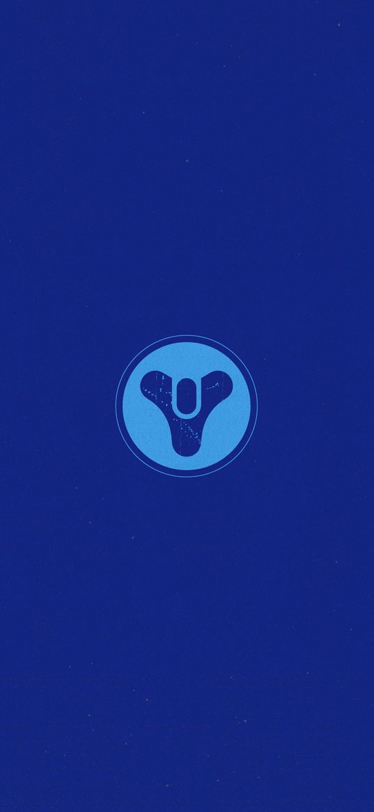 destiny 2, game, logo, emblem, symbol, blue, art