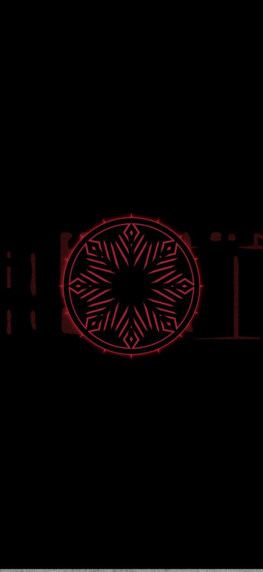 destiny 2, game, logo, emblem, hieroglyphs, red, black background, art