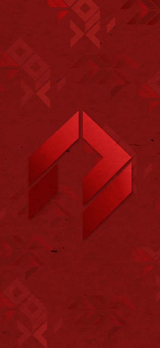 destiny 2, game, logo, symbol, emblem, red, art