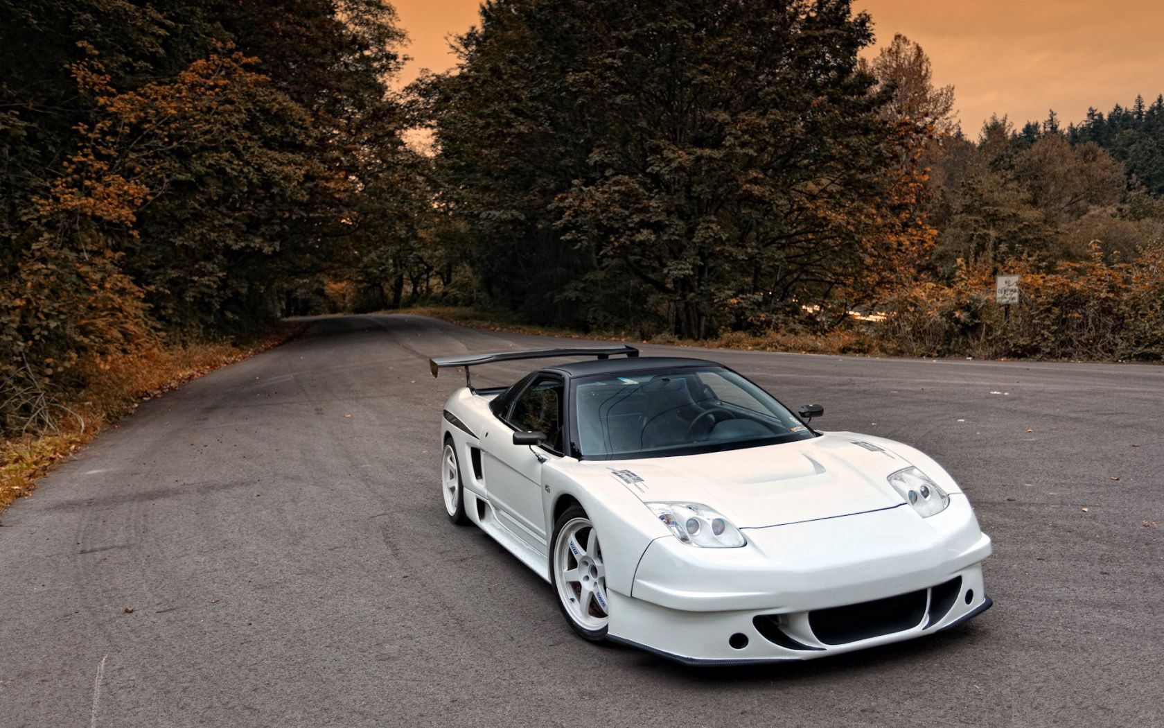 honda, acura nsx, 1993, car, sports car, fall