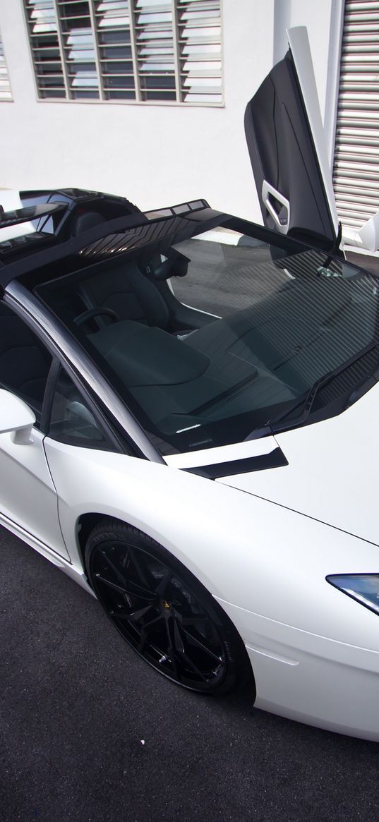 lamborghini, aventador, roadster, lp700-4, luxury, malaysia, supercar, exotic, white