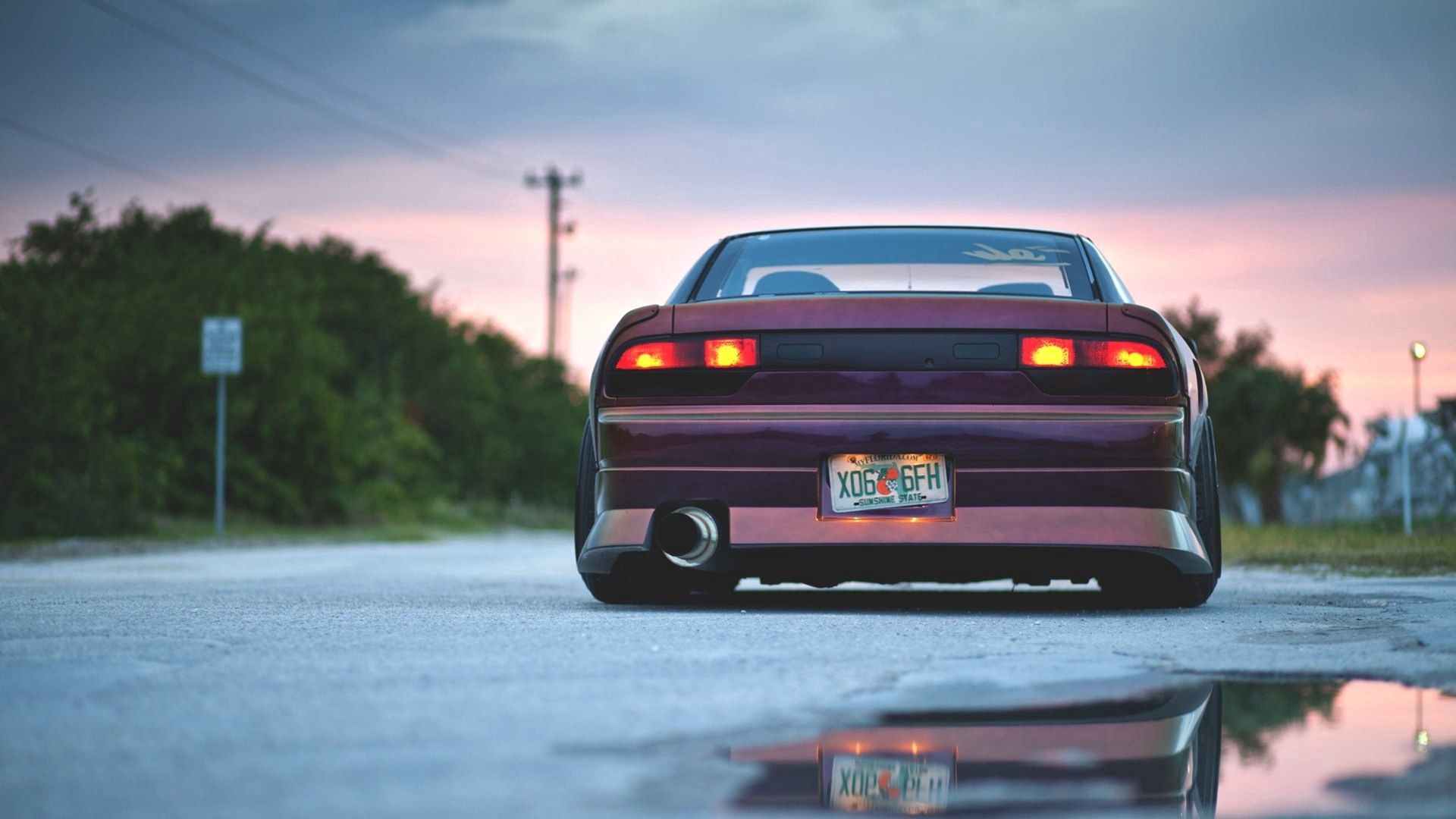 nissan, auto, car, cars, reflection