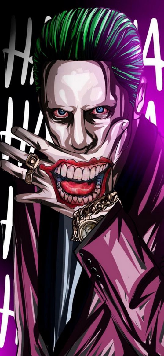 joker, comics, villain, character, smile, drawing, art