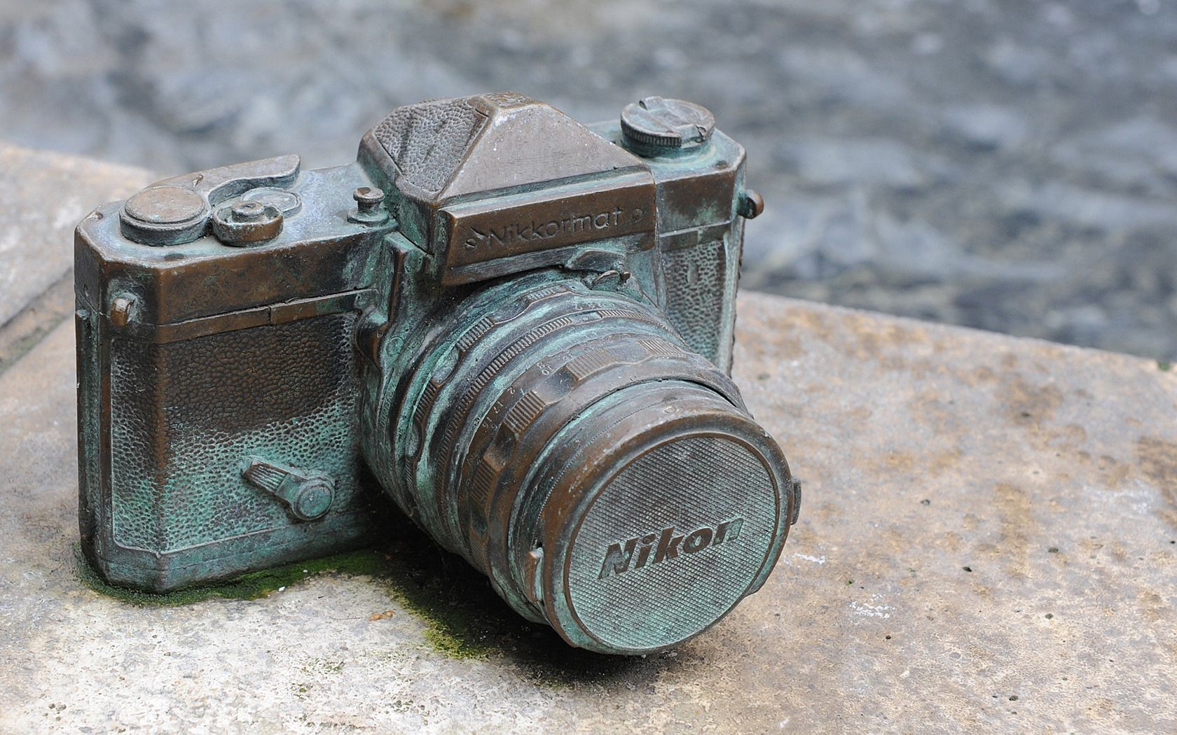 camera, nikon, old, excavation