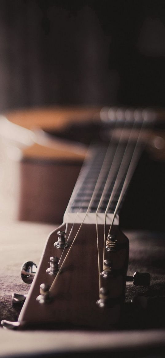 guitar, close-up, house