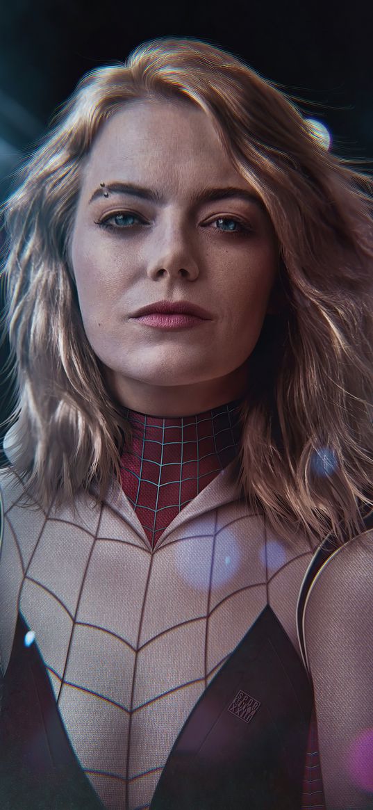 gwen, superheroes, wallpapers, spider-man, marvel, emma stone