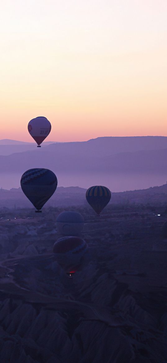 balloons, nature, wallpaper, sky