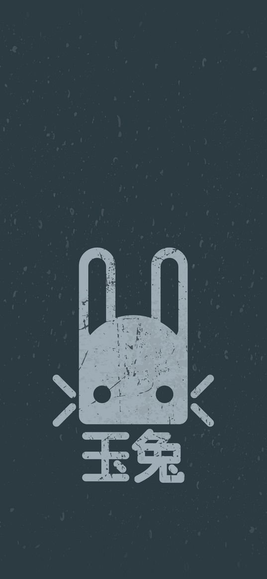 destiny 2, game, rabbit, hieroglyphs, emblem, logo, gray background