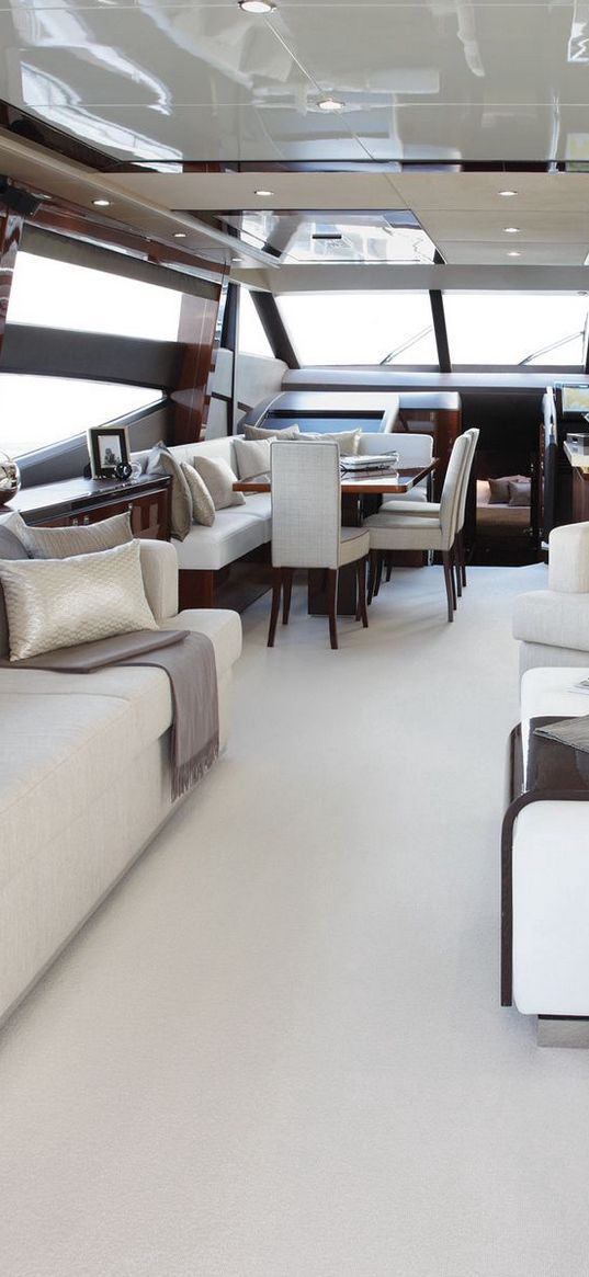 design, luxury, yacht, saloon, interior, style