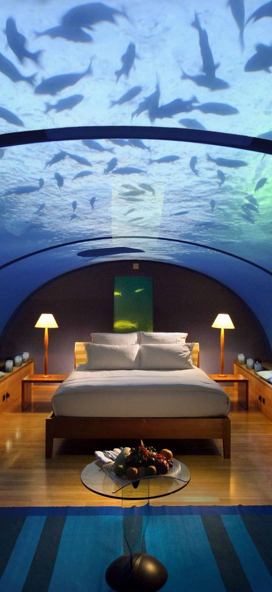 maldives, tropical, underwater hotel