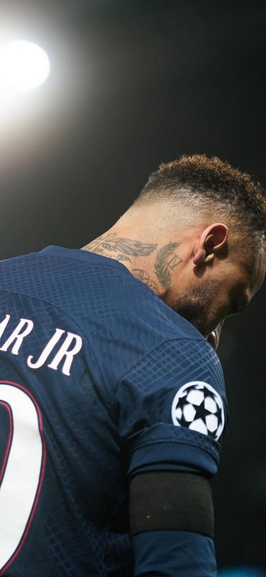 neymar, footballer, psg, paris saint-germain, spotlight, stadium, football