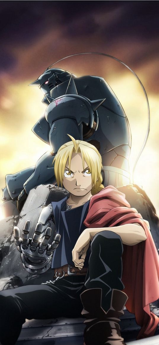 edward elric, alphonse elric, fullmetal alchemist, anime, characters