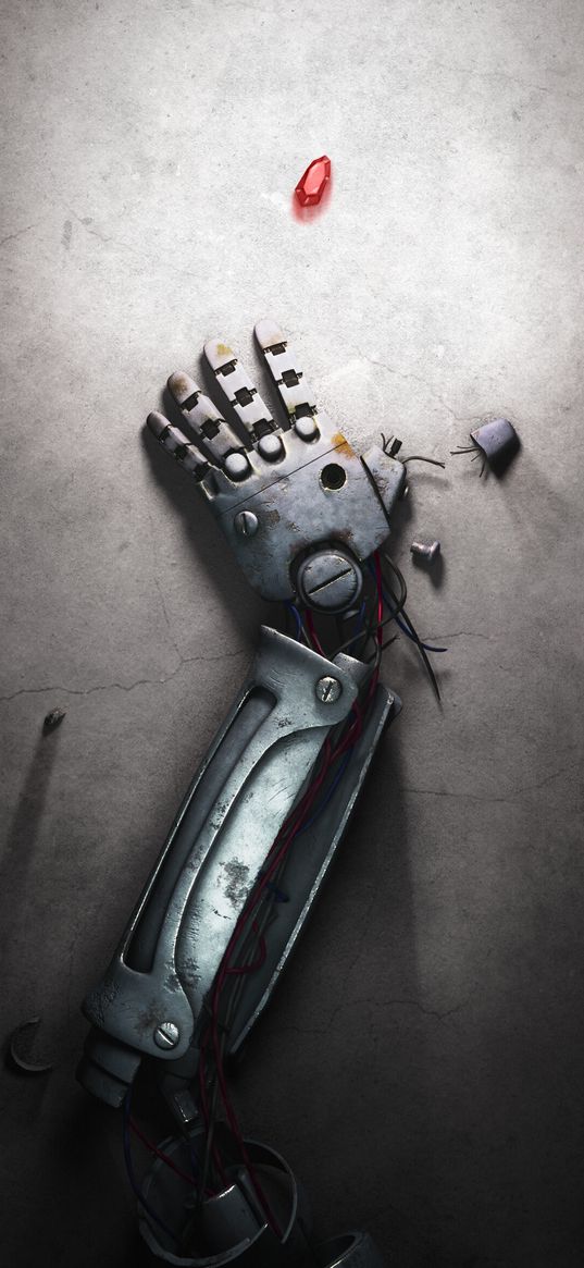 edward elric, fullmetal alchemist, anime, hand, robot, stone, art