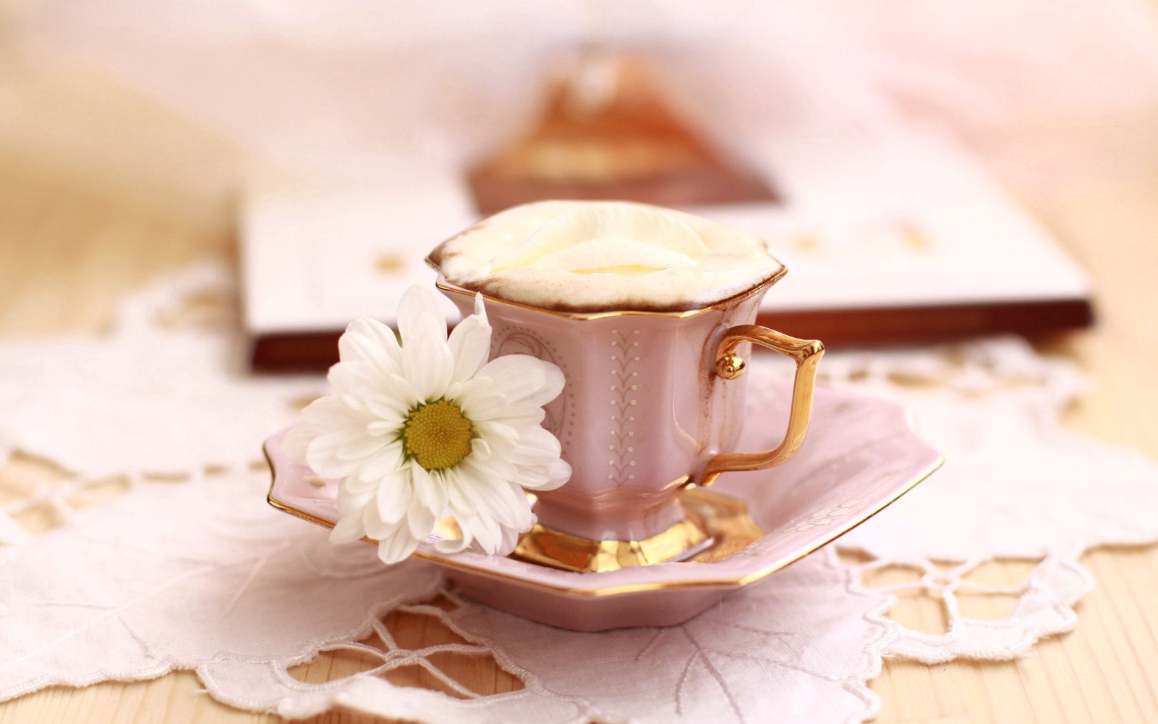 coffee, still life, flowers, cup, morning, breakfast, bouquet, basket, summer