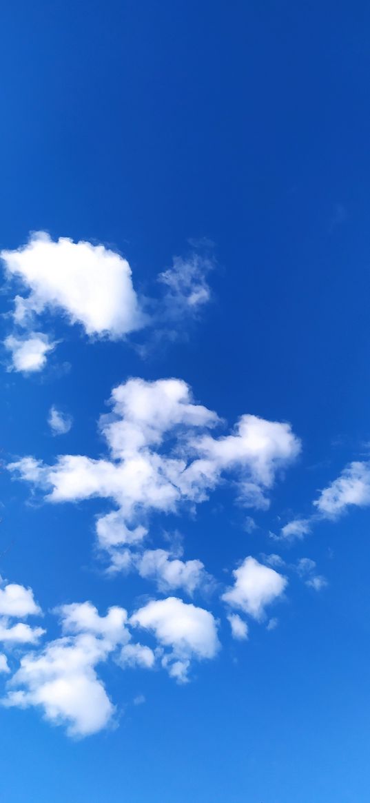 sky, clouds, blue, day