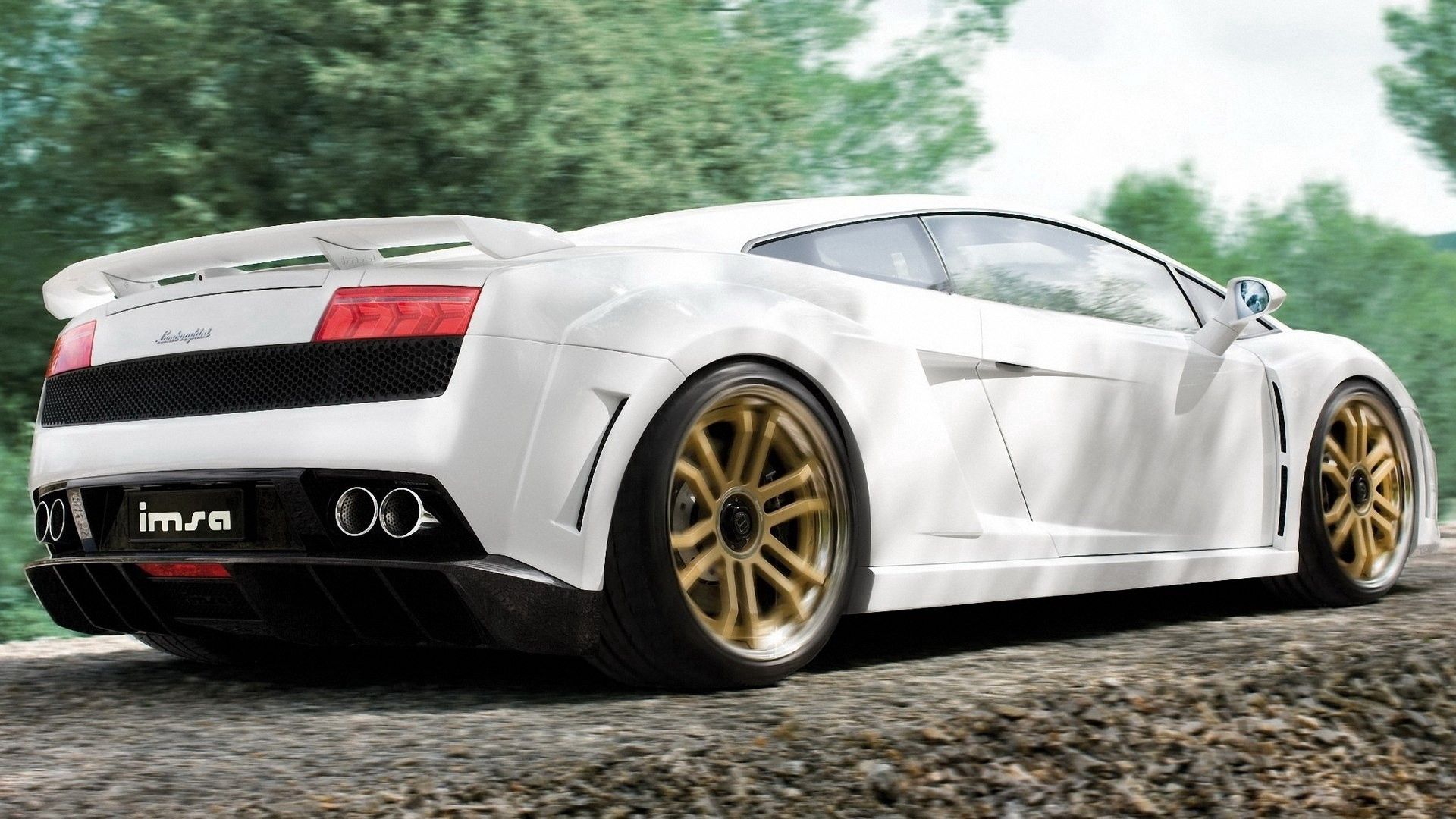 white, lamborghini, style, wheels