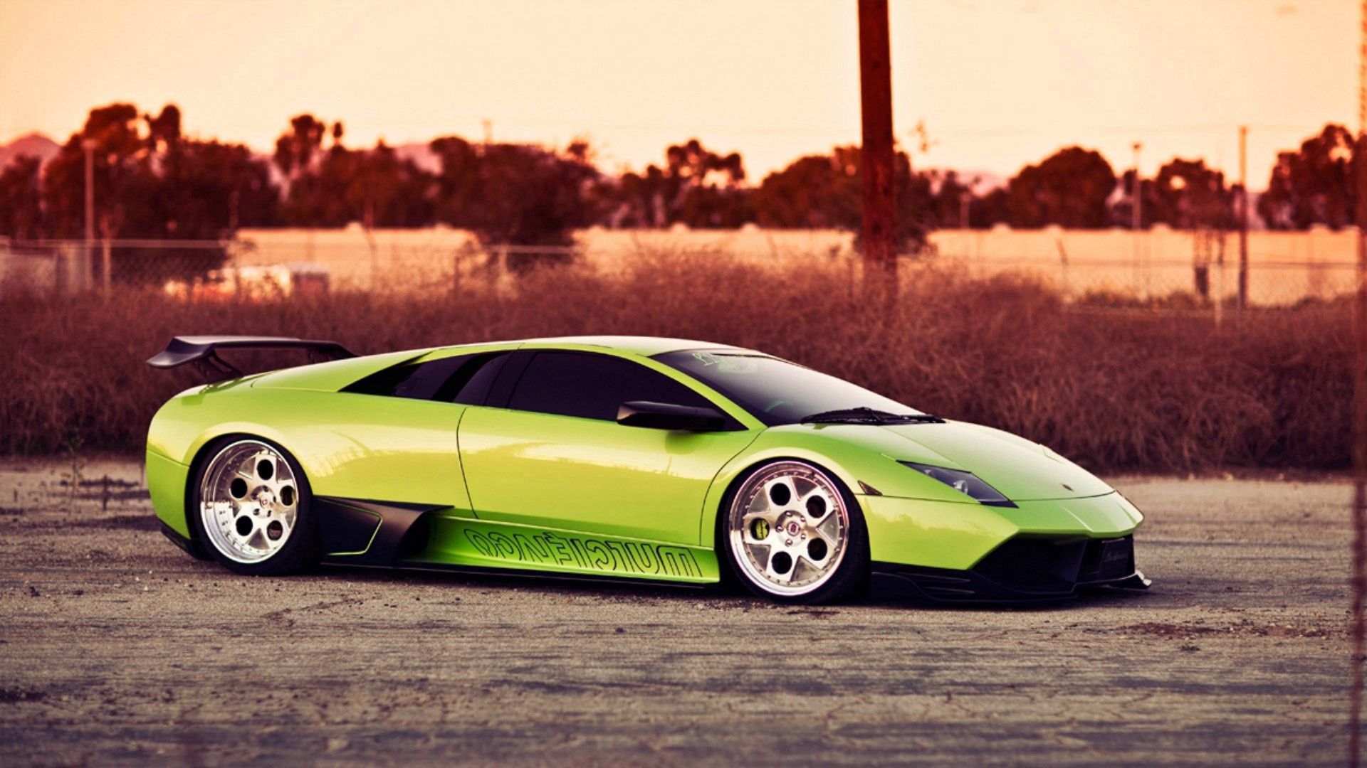 green, cars, style, lamborghini, sports