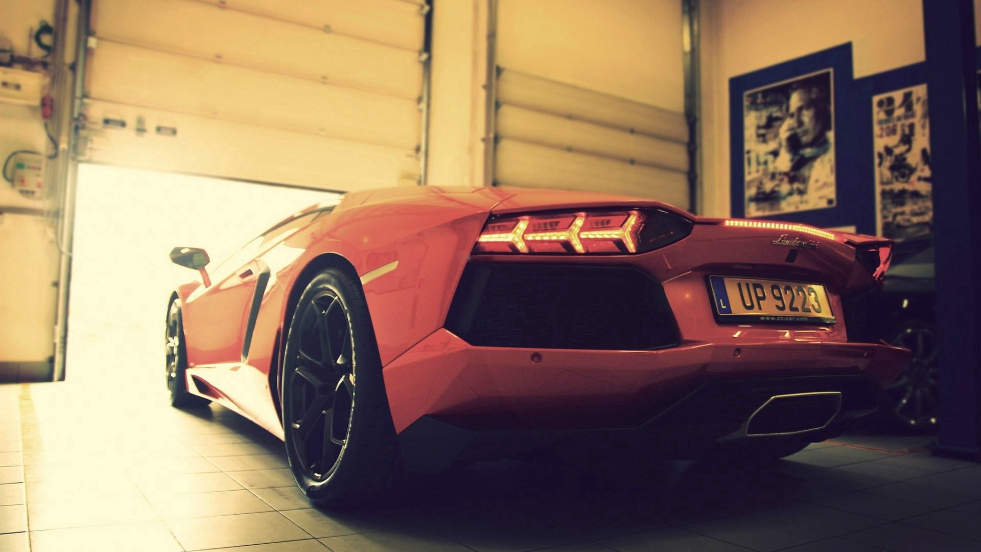 lamborghini, garage, style