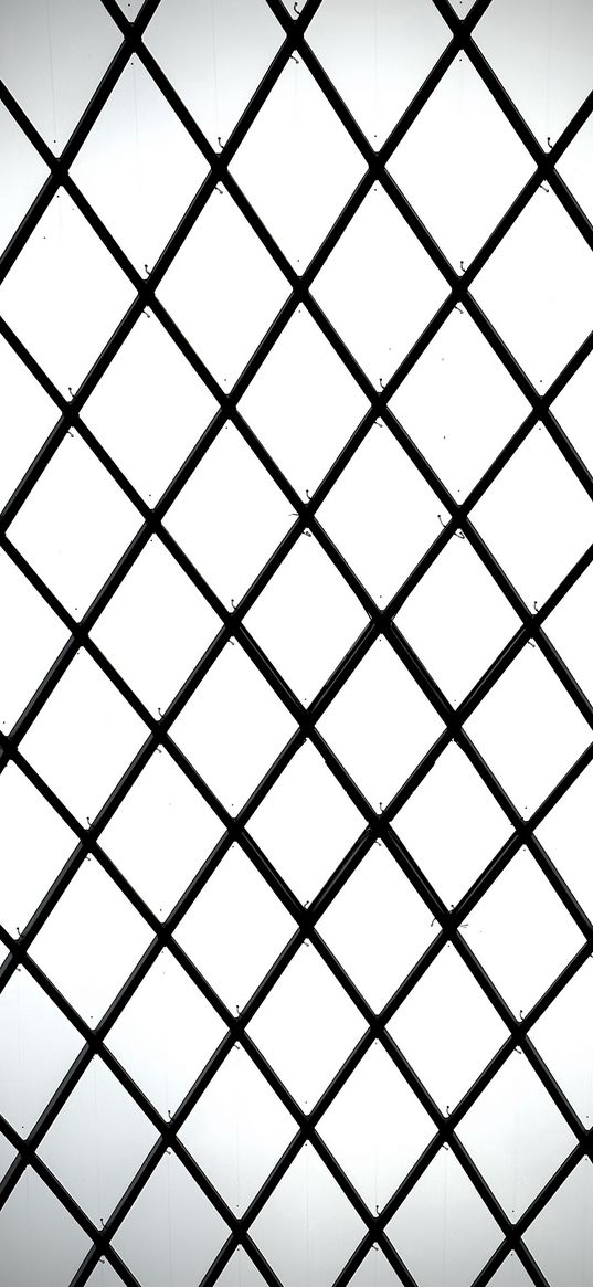 white, lattice, abstract, minimalism