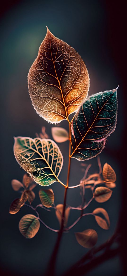 nature, fantasy, magical, leaves