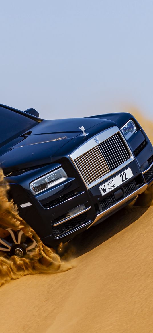 car, desert, sand, black, suv