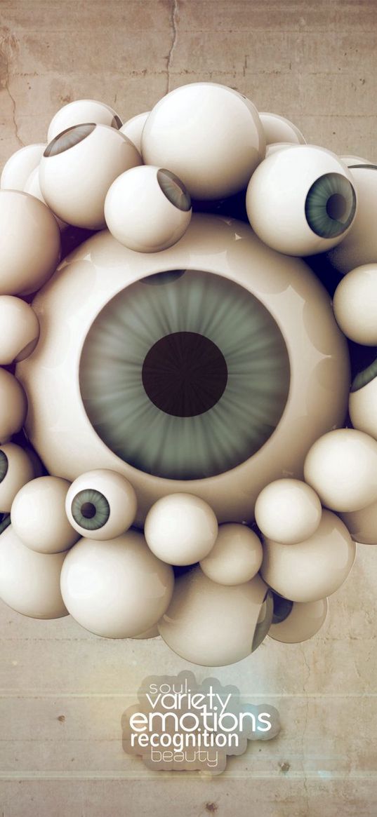 many eyes, viewer, rendering