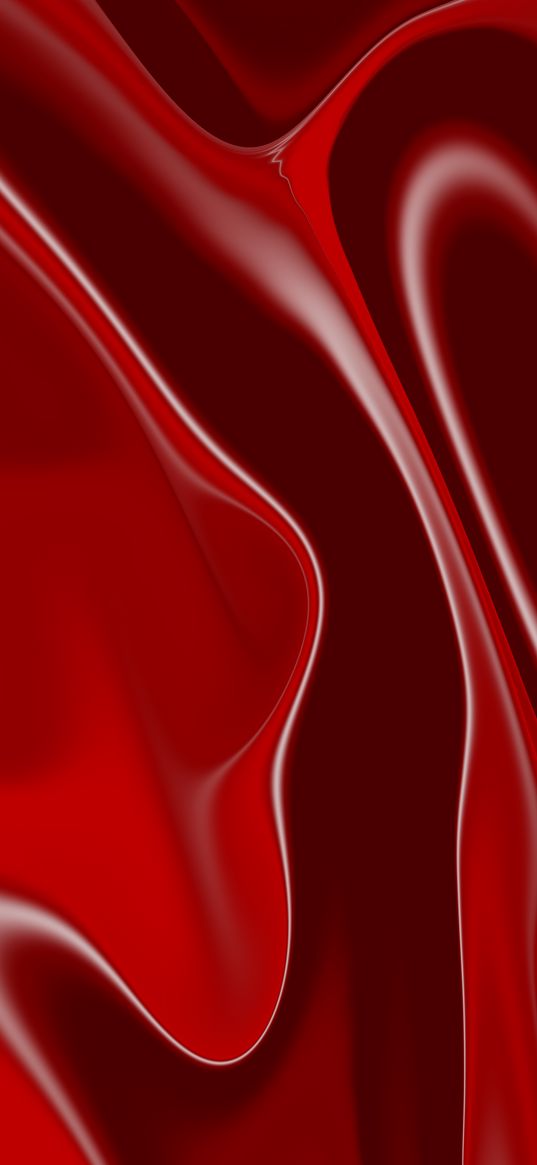 abstraction, texture, curves, glare, red