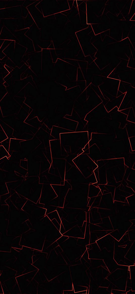 lines, stripes, cracks, glow, red, dark