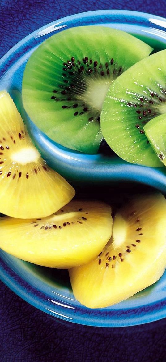 kiwi, fruit, peeled, tasty, dish