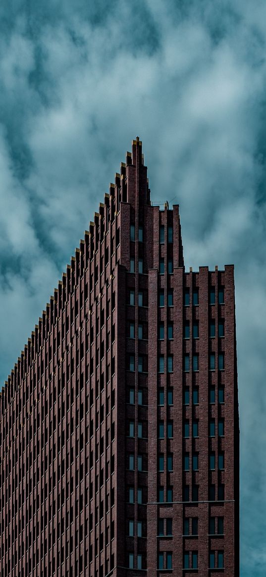 building, windows, architecture, facade, sky, edges