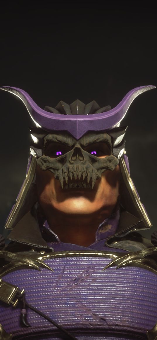 shao kahn, ruler, king, evil, purple, black, gold, dragon