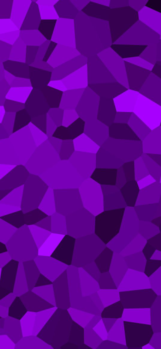 crystals, mosaic, purple, abstraction